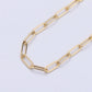 Long Oval Paperclip Chain