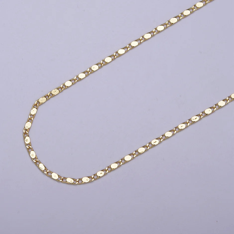 Dainty Tube Link Chain