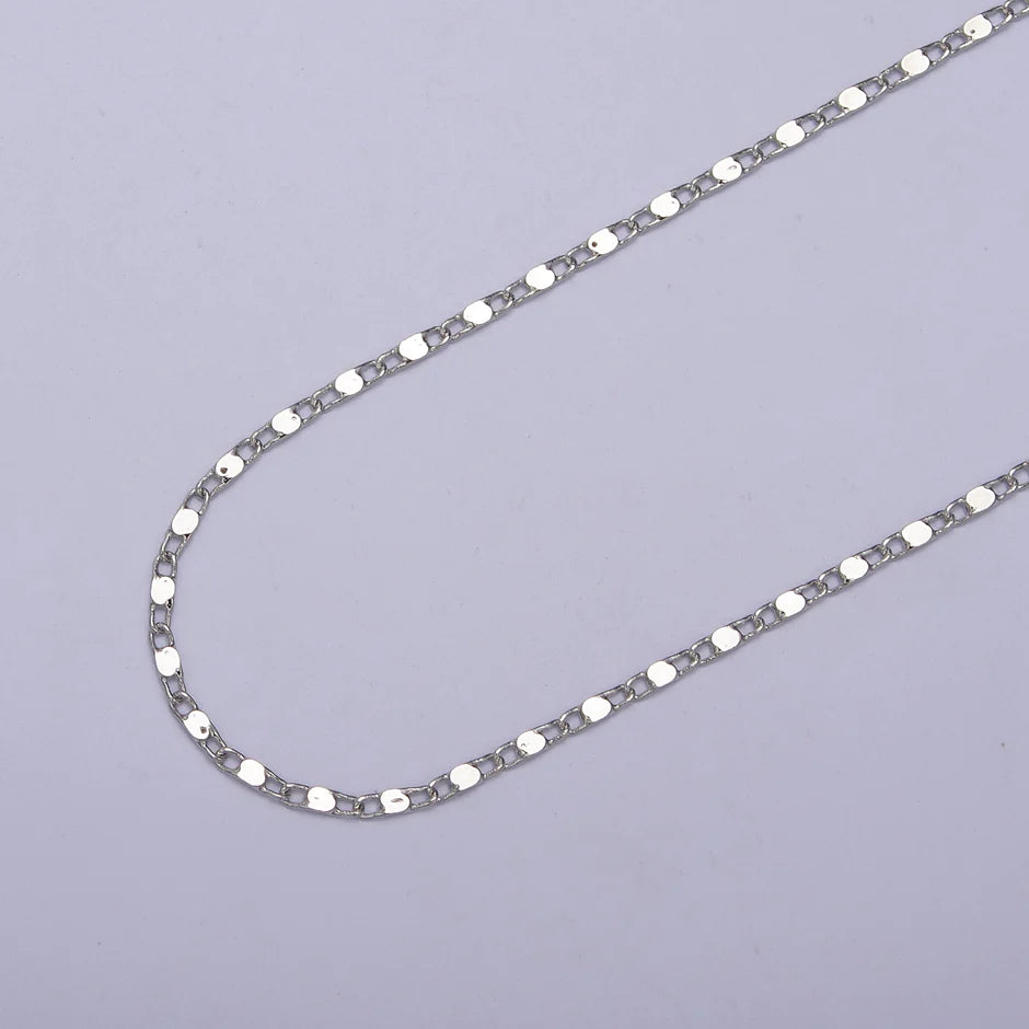 Dainty Tube Link Chain